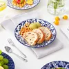 Vancasso Ensemble de 6 assiettes en porcelaine, Assiette à Voir les images du produit 5