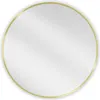 Mexen Loft lustro łazienkowe okragłe 70 cm, rama złota - Podgląd zdjęcia produktu 1