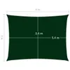 vidaXL Sonnensegel Oxford-Gewebe Rechteckig 4x6 m Produktbild-Vorschau 6
