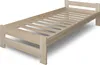 Holzbett 90x200 cm mit Lattenrost Modern Bett Bed Kiefer Produktbild-Vorschau 5