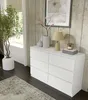 Kommode MAJA S6 120 cm Weiß Matt Sideboard Highboard Produktbild-Vorschau 7