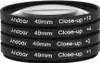 49mm sada makro filtrů pro detailní záběr +1 +2 +4 +10 s Náhled obrázku produktu 1