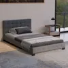 Juskys Polsterbett Manresa 120 x 200 cm - Bett mit Matratze Produktbild-Vorschau 2