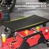 HOMCOM Werkstatthocker mit Rollen abnehmbar Sitz, Produktbild-Vorschau 5