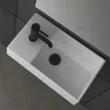 Alpenberger Kleines Waschbecken Eckig | Hängewaschbecken WC Produktbild-Vorschau 4