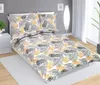 Baumwollbettwäsche - Weiß, Schwarz, Lachs - 140x200, 70x90 Produktbild-Vorschau 1