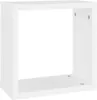 vidaXL Scaffali a cubo, 2 pezzi, bianco, 30x15x30 cm Anteprima dell’immagine prodotto 5
