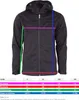 Softshell Hoodie Jacke Herren Schwarz, S Produktbild-Vorschau 3