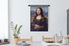 MuchoWow® Wandteppich Wandbehang Mona Lisa - Leonardo Produktbild-Vorschau 3