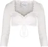 Dirndlbluse Rosalie weiß 44 Produktbild-Vorschau 1
