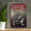 Blechschild Hund 18x12cm Shar-Pei China 1972 Produktbild-Vorschau 3
