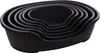Flamingo Hundebett Tuck – Oval Schwarz | Größe XXL (102,5 × Produktbild-Vorschau 2