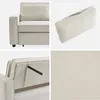sweeek - Divano letto a 2 posti con rivestimento in velluto Anteprima dell’immagine prodotto 5
