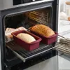 Silikon Backform Rot Kastenform Kuchenform Tortenform Produktbild-Vorschau 4
