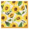 Servietten, 3-lagig 1/4-Falz 33 cm x 33 cm "Sunflowers" Produktbild-Vorschau 1