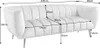 riess-ambiente Design 3-Sitzer Sofa NOBLESSE 225cm grau Produktbild-Vorschau 12