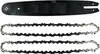 Zilverkleurige kettingzaagketting van 35,5 cm (14 inch) + 2 Productafbeelding-voorbeeld 3