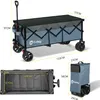 Sekey XXXL Bollerwagen Faltbar 300L 200KG Transportwagen Produktbild-Vorschau 8