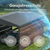 CASABEL Mähroboter-Garage aus verzinktem Stahl, Satteldach Produktbild-Vorschau 3