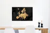MuchoWow® Poster Karte - Europa - Gold 90x60 cm - Produktbild-Vorschau 5