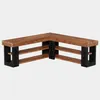 Bank van massief hout, hoekbank, 3-traps, L-vormig, Productafbeelding-voorbeeld 9