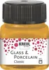 KREUL Glas- und Porzellanfarbe Classic gold 20 ml Produktbild-Vorschau 1