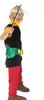 Asterix Kostüm deluxe für Kinder seitlich von Vorne mit Schaumstoff-Schwert Podgląd zdjęcia produktu