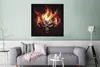 MuchoWow® Poster Eine Illustration eines flammenden Produktbild-Vorschau 5