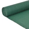 vidaXL Płot ogrodowy dwustronny PVC 90×500 cm Zielony Podgląd zdjęcia produktu 3