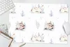 MuchoWow® Schreibtischunterlage Winter - Hasen - Rehe 60x40 Produktbild-Vorschau 5