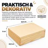 Theeënbox van natuurlijk grenenhout - theeënbox met 12 Productafbeelding-voorbeeld 4