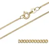 Goldkette Panzerkette Länge 42cm - Breite 0,8mm - 585-14 Produktbild-Vorschau 4