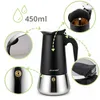 Caffettiera in acciaio inossidabile, 450 ml, KAMILLE Anteprima dell’immagine prodotto 6