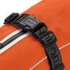 A close-up of a dog coat buckle and strap. Produktbild-Vorschau