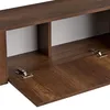 CALICOSY - Meuble TV 2 portes abattantes avec pieds en Voir les images du produit 5