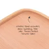 Hauck Alpha wooden tray High chair tray Wood Voir les images du produit 6