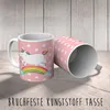 Mr. & Mrs. Panda Kindertasse Einhorn Regenbogen - Rot Produktbild-Vorschau 3