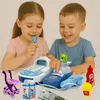 Kasa fiskalna sklepowa dla dzieci [1111-142] (niebieska) Podgląd zdjęcia produktu 3