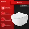 LAVITA Wand-WC Brava Hänge Toilette WC Sitz Toilettendeckel Produktbild-Vorschau 2