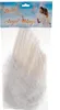 Ailes d'ange 40 x 36 cm pour enfants | Plumes blanches Voir les images du produit 2