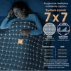 Koc obciążeniowy ELONEO z polaru typu sherpa, koc Podgląd zdjęcia produktu 4