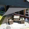 Vela parasole impermeabile 4x4x4m ModernHome - grigia Anteprima dell’immagine prodotto 5