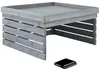 Garage pour robot tondeuse Hortus, bois, toit végétalisable Voir les images du produit 1