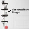 Brixy Duschregal – Teleskopisch – 85–305 cm – Ohne Bohren – Produktbild-Vorschau 8