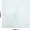 vidaXL Tischplatte Weiß 80x80 cm 6 mm Hartglas in Produktbild-Vorschau 4