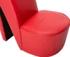 vidaXL Chaise en forme de talon aiguille rouge similicuir Voir les images du produit 6