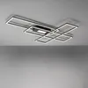 Leuchten Direkt LED CCT Plafonnier Asmin noir 99 x 69,5 cm Voir les images du produit 24