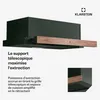 Klarstein ZenFusion Hotte Aspirante, 60cm Hotte Cuisine Voir les images du produit 6