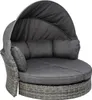 riess-ambiente Sonneninsel SEATTLE 195cm grau drehbare Produktbild-Vorschau 12