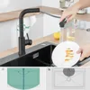 Cecipa Küchenarmatur Schwarz Ausziehbar, Wasserhahn Küche Produktbild-Vorschau 6